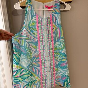 NWT 🌴 Lilly Pulitzer Multicolor Leaf Print Blouse, Size L